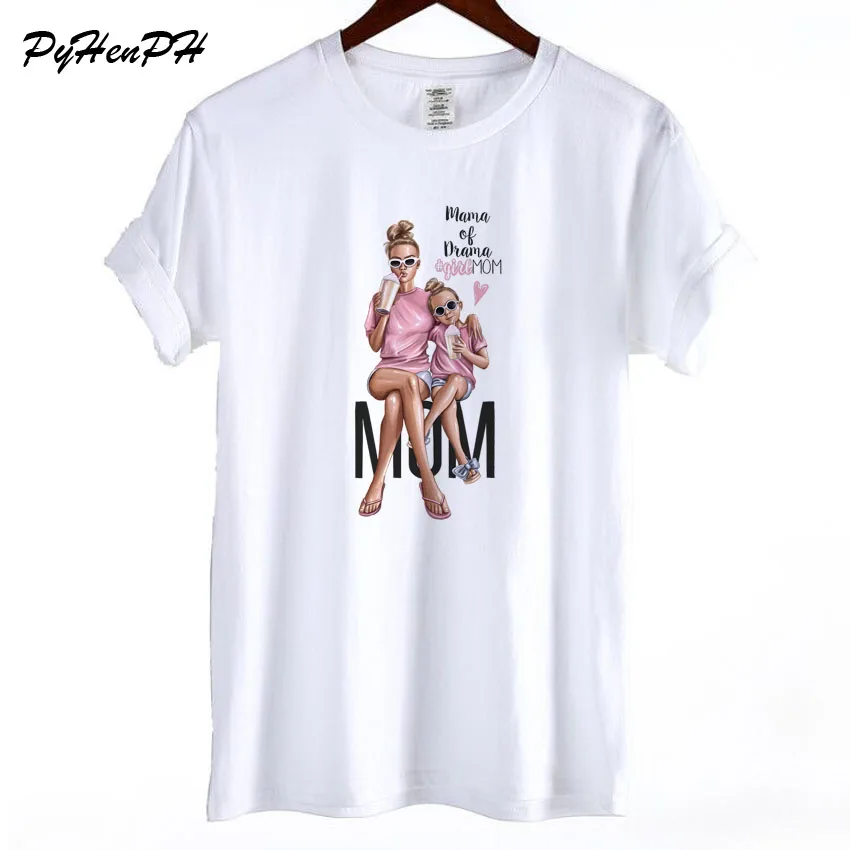 2019 Big Size Cotton T-shirt Women Super Mum Mother's Love Print T shirt Female Short Sleeve Loose Summer Tee Shirt Girl Tops
2019 Big Size Cotton T-shirt Women Super Mum Mother's Love Print T shirt Female Short Sleeve Loose Summer Tee Shirt Girl Tops