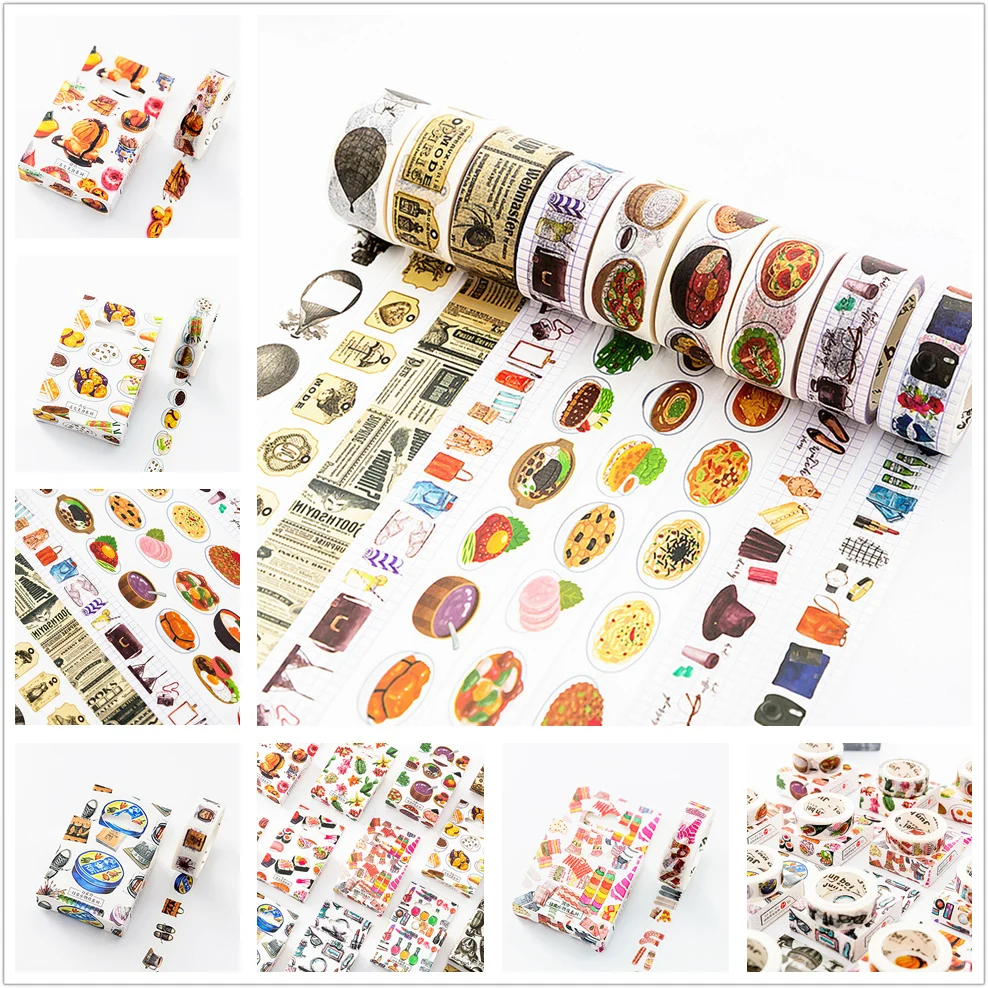 1pcs Plant Food Stationery Stickers Decoration Roll Diy Decorative Sticky Paper Masking Tape Self Adhesive Tape Scrapbook Tape
1pcs Plant Food Stationery Stickers Decoration Roll Diy Decorative Sticky Paper Masking Tape Self Adhesive Tape Scrapbook Tape