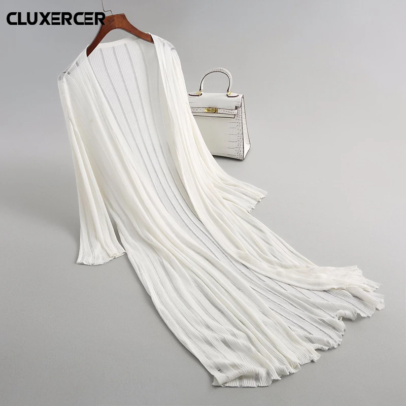 Summer Hollow Out Beach Cool Cardigans Spring Women Long Sweater Knitted Rebecas Mujer New Crochet Femme Casual Ladies Tops
Summer Hollow Out Beach Cool Cardigans Spring Women Long Sweater Knitted Rebecas Mujer New Crochet Femme Casual Ladies Tops