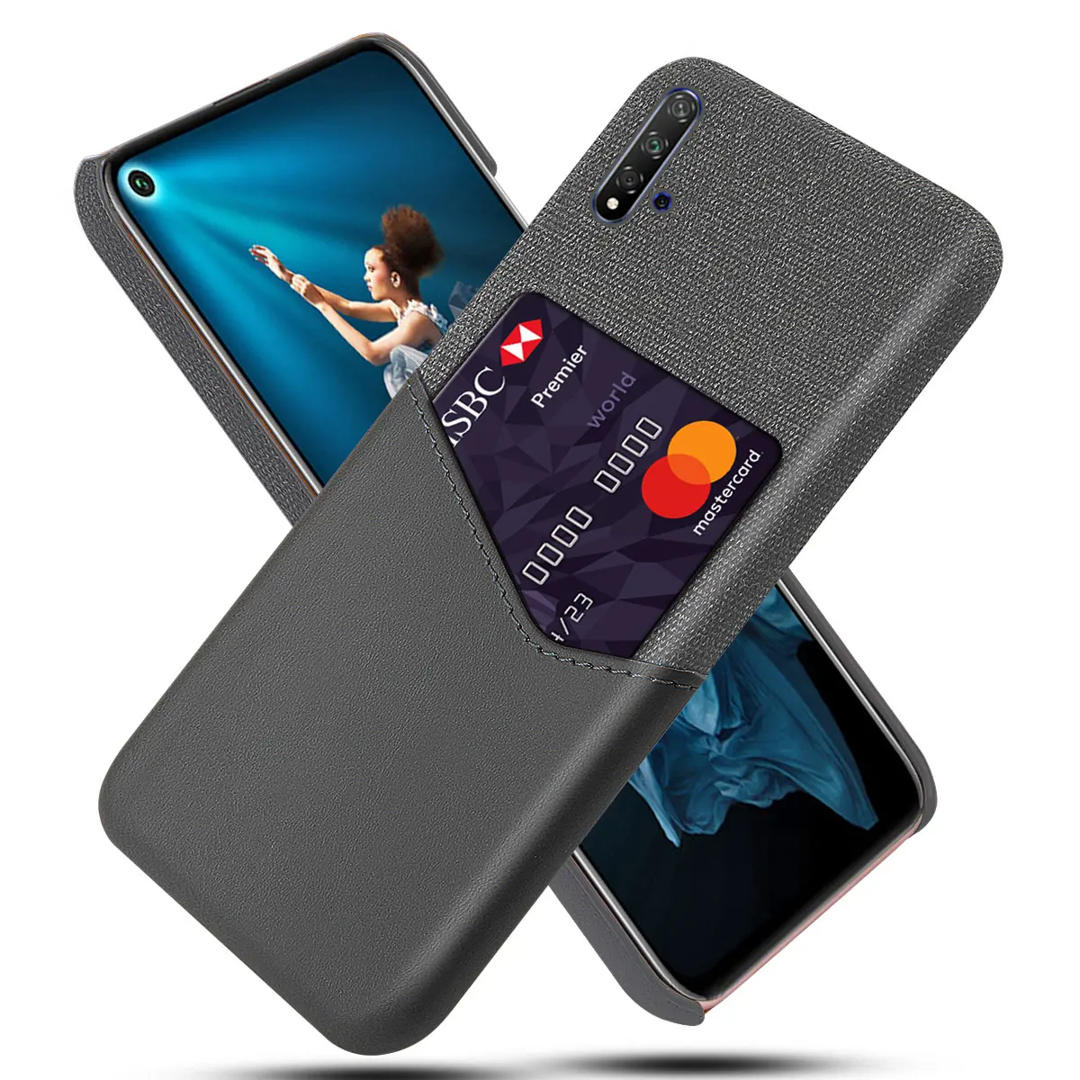 Luxury Leather Hard Cloth With Card Protective Phone Cases for Huawei Honor 20 V20 Magic2 Magic 2 Back Cover
Luxury Leather Hard Cloth With Card Protective Phone Cases for Huawei Honor 20 V20 Magic2 Magic 2 Back Cover