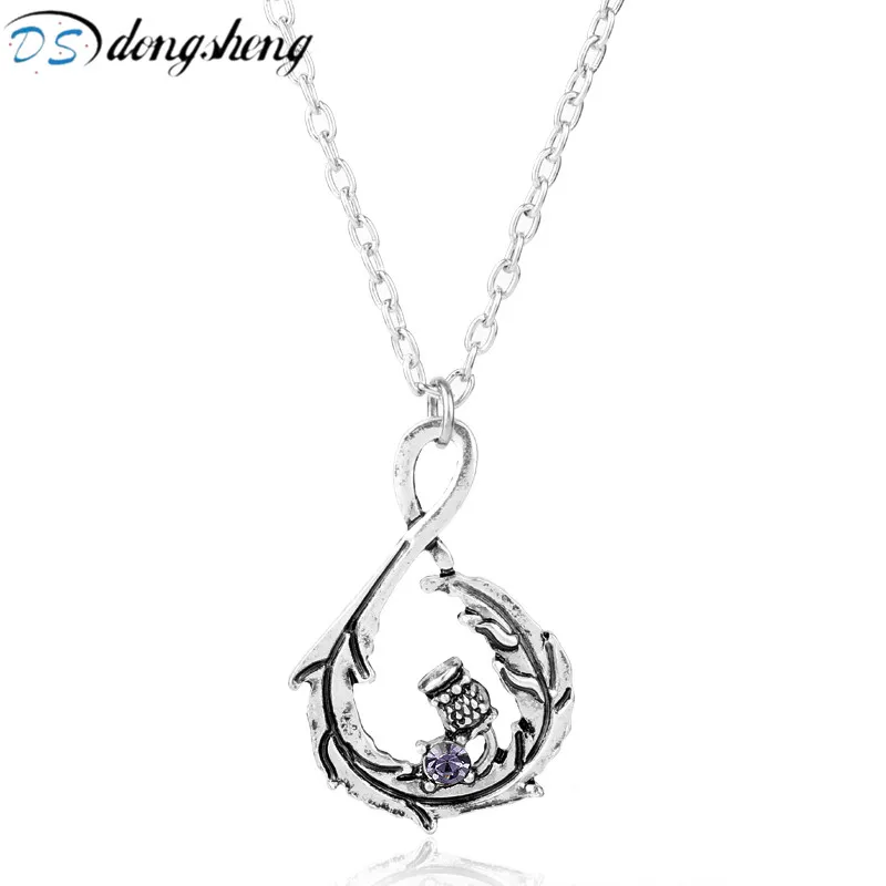 dongsheng Outlander Jewelry Scotland Thistle Celtics Scottish Flower Pendants Necklace for Woman Girl Necklace collares Gift-30
dongsheng Outlander Jewelry Scotland Thistle Celtics Scottish Flower Pendants Necklace for Woman Girl Necklace collares Gift-30