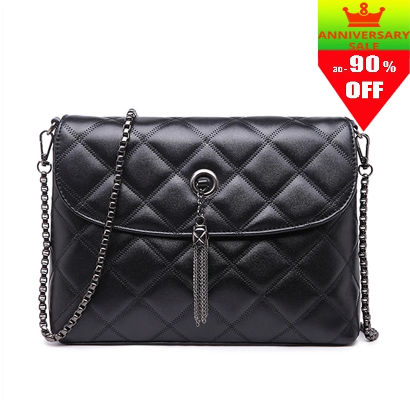2017 black women shoulder bags female party crossbody chain bag plaid handbag quilted sac a main femme women leather handbags EU
2017 black women shoulder bags female party crossbody chain bag plaid handbag quilted sac a main femme women leather handbags EU