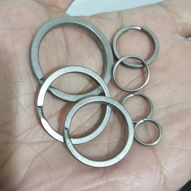 10PCS Titanium TC4 Ti Round Metal Keyring EDC Split Key Ring Key Chain 10mm/12mm/14mm/18mm/25mm/28mm/32mm FW136
10PCS Titanium TC4 Ti Round Metal Keyring EDC Split Key Ring Key Chain 10mm/12mm/14mm/18mm/25mm/28mm/32mm FW136