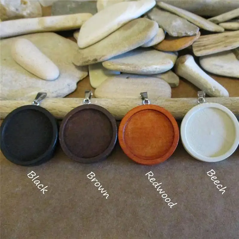 5pcs wood pendant blanks wooden pendant trays diy blank round cabochon base settings 25mm 30mm jewelry for necklace making
5pcs wood pendant blanks wooden pendant trays diy blank round cabochon base settings 25mm 30mm jewelry for necklace making