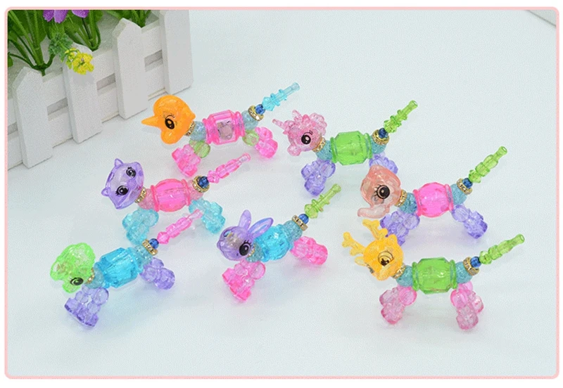 Unicorn Bracelets for Kids Girl Twisty Jewelry Toy Magic Animal Bracelet Magic Tricks Classic Toys X-mas Gift Random delivery
Unicorn Bracelets for Kids Girl Twisty Jewelry Toy Magic Animal Bracelet Magic Tricks Classic Toys X-mas Gift Random delivery