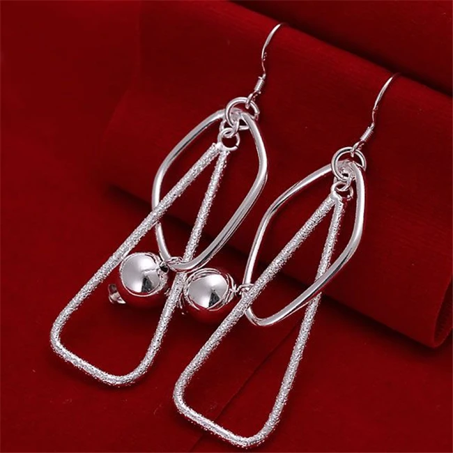 925 Jewelry Silver Plated Wholesale Free Shipping Rings for woman&man fashion jewelry Double Square Earrings E072/ailaizsa
925 Jewelry Silver Plated Wholesale Free Shipping Rings for woman&man fashion jewelry Double Square Earrings E072/ailaizsa