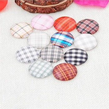 100 pieces Plaid DIY Round Glass Beads Cabochon Domes Flat back Glass beads Jewelry Finding Pendant Settings G1062
100 pieces Plaid DIY Round Glass Beads Cabochon Domes Flat back Glass beads Jewelry Finding Pendant Settings G1062
