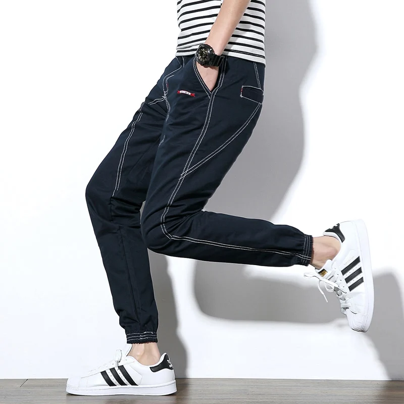 2018 Hot Sale Midweight Stripe Striped Mid Cotton Full Length None Autumn New Korean Trendy Men's Denim Trousers Big Size Male
2018 Hot Sale Midweight Stripe Striped Mid Cotton Full Length None Autumn New Korean Trendy Men's Denim Trousers Big Size Male