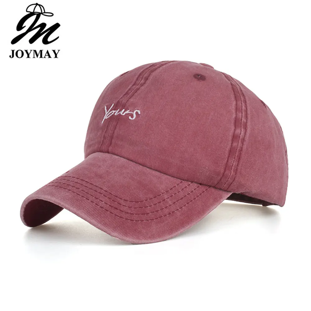 Joymay 2019 New Arrival Washing Finishing Vintage Unisex YOURS Embroidery Baseball Hat Cap Adjustable Snapback B639
Joymay 2019 New Arrival Washing Finishing Vintage Unisex YOURS Embroidery Baseball Hat Cap Adjustable Snapback B639