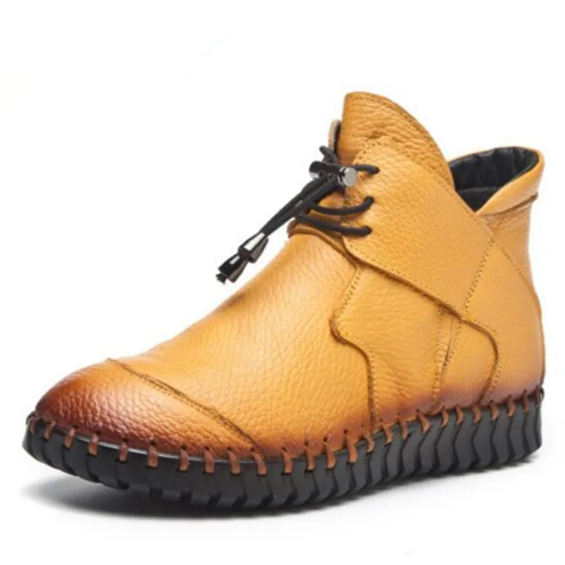ZXRYXGS Brand Boots Fashion Shoes Woman Single Ankle Boots 2022 Plus Size Autumn Winter Warm Cow Leather Shoes Flat Snow Boots
ZXRYXGS Brand Boots Fashion Shoes Woman Single Ankle Boots 2022 Plus Size Autumn Winter Warm Cow Leather Shoes Flat Snow Boots