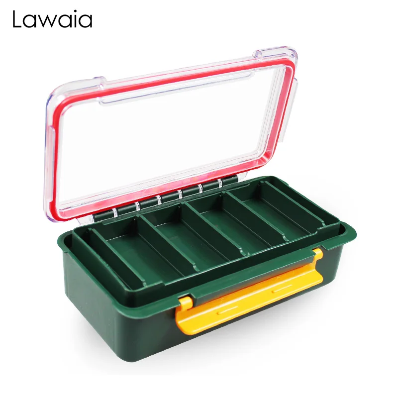 Lawaia Fishing Tackle Boxes Luya Double-layer Accessory Box Fishing Hook Fake Bait Small Storage Box Luya Fishing Supplies Gears
Lawaia Fishing Tackle Boxes Luya Double-layer Accessory Box Fishing Hook Fake Bait Small Storage Box Luya Fishing Supplies Gears