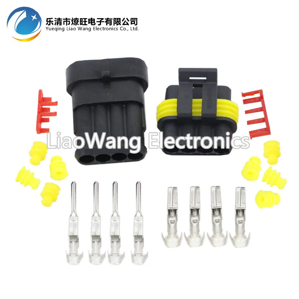 10 Sets 4 Pin AMP 1.5 connectors,DJ7041-1.5 Waterproof Electrical Wire Connector,Xenon lamp connector Automobile Connector
10 Sets 4 Pin AMP 1.5 connectors,DJ7041-1.5 Waterproof Electrical Wire Connector,Xenon lamp connector Automobile Connector