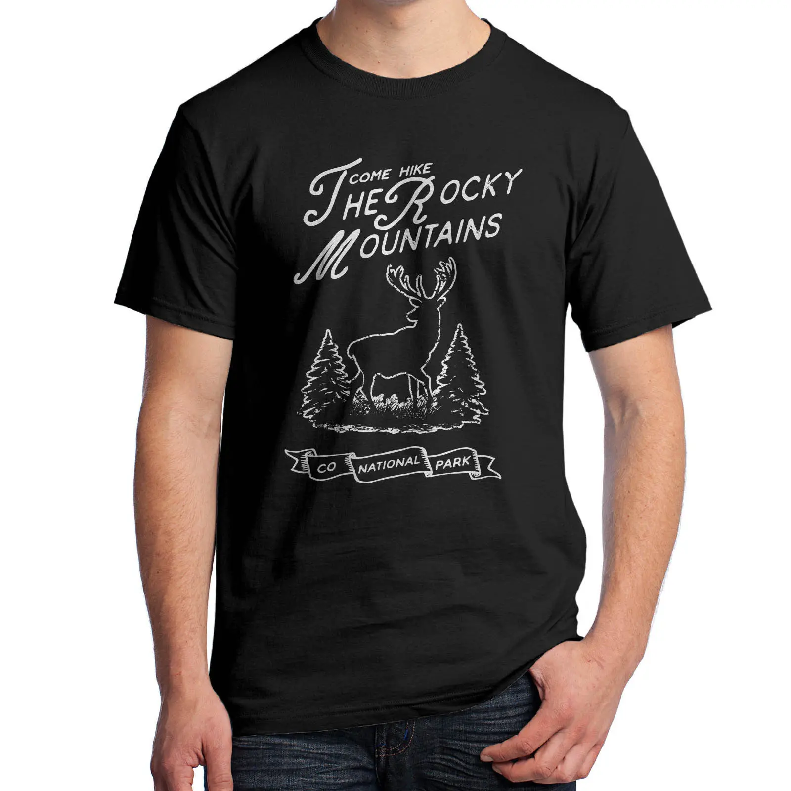 Pure Cotton Rocky Mountains National Park T-Shirt Colorado Hikings and Campings Men's Short Sleeve Crew Neck Tees size S-3XL
Pure Cotton Rocky Mountains National Park T-Shirt Colorado Hikings and Campings Men's Short Sleeve Crew Neck Tees size S-3XL