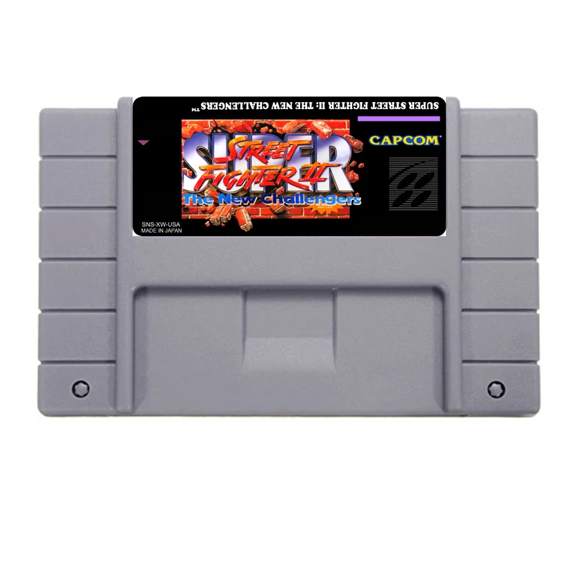 Hot Selling 16bit 46pin Super Game Card - Super Street Fighter II - The New Chalengers
Hot Selling 16bit 46pin Super Game Card - Super Street Fighter II - The New Chalengers