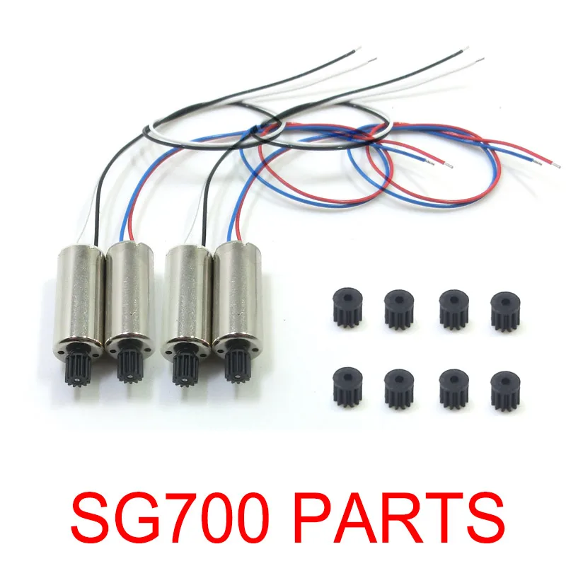 SG700 SG 700 RC Drone Spare Parts 4Pcs Motors And Engines Gear CW CCW 8Pcs Gears Replacement Original Accessories
SG700 SG 700 RC Drone Spare Parts 4Pcs Motors And Engines Gear CW CCW 8Pcs Gears Replacement Original Accessories