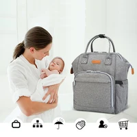 Baby Care Diaper Bag Mummy Maternity Nursing Stroller Carriage Large Capacity Organizer Backpack Protable Travel Nappy Handbag image