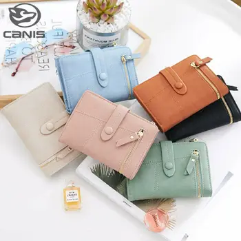 2019 Women New PU Leather Short Small Wallet Fashion Lady Long Solid Coin Pocket Purse Clutch Bag Outdoor Portable Wallets
2019 Women New PU Leather Short Small Wallet Fashion Lady Long Solid Coin Pocket Purse Clutch Bag Outdoor Portable Wallets