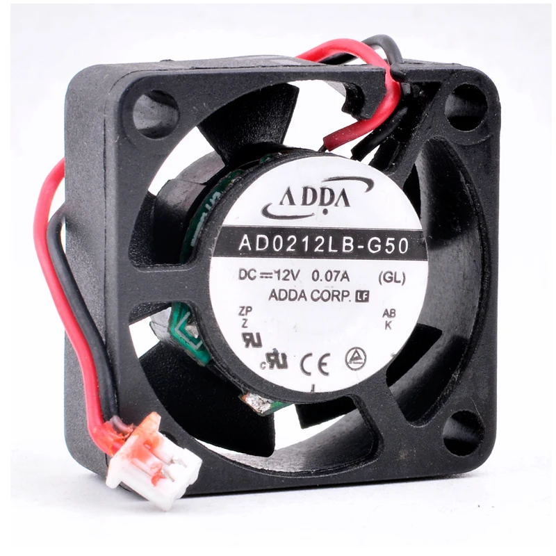 Original AD0212LB-G50 2.5cm 2510 25x25x10mm 25mm fan 12V 0.07A small router TV box cooling fan
Original AD0212LB-G50 2.5cm 2510 25x25x10mm 25mm fan 12V 0.07A small router TV box cooling fan
