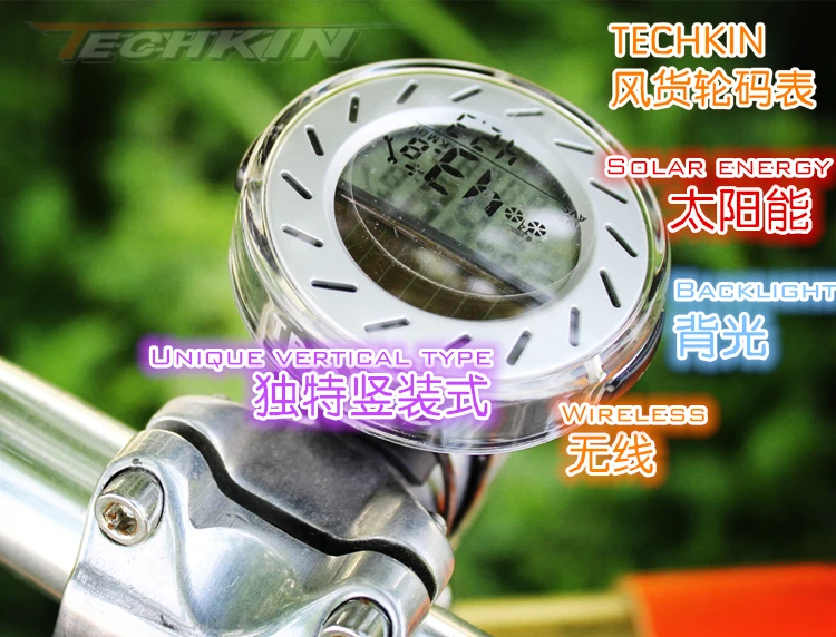 Factory production 20932 TECHKIN bike code table waterproof solar wireless night backlit bicycle riding equipment accessories
Factory production 20932 TECHKIN bike code table waterproof solar wireless night backlit bicycle riding equipment accessories