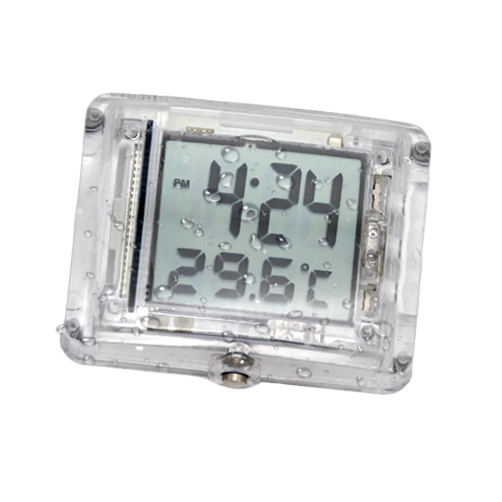 Waterproof Stick-On Motorcycle Clock Watch Motorbike Bicycle Digital Clock - Button Backlight Design, Luminous Function
Waterproof Stick-On Motorcycle Clock Watch Motorbike Bicycle Digital Clock - Button Backlight Design, Luminous Function
