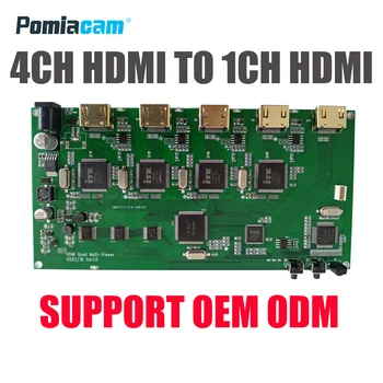 HD30 HDMI split screen converter 4CH HDMI into 1CH HDMI converter , 4 / 2 split images in one screen for computer
HD30 HDMI split screen converter 4CH HDMI into 1CH HDMI converter , 4 / 2 split images in one screen for computer