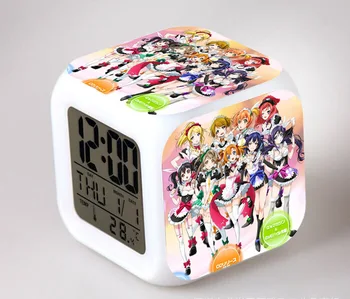 Japan Anime Love Live School Idol Project 7 Color Change Glowing Alarm Clock CC 
Japan Anime Love Live School Idol Project 7 Color Change Glowing Alarm Clock CC
