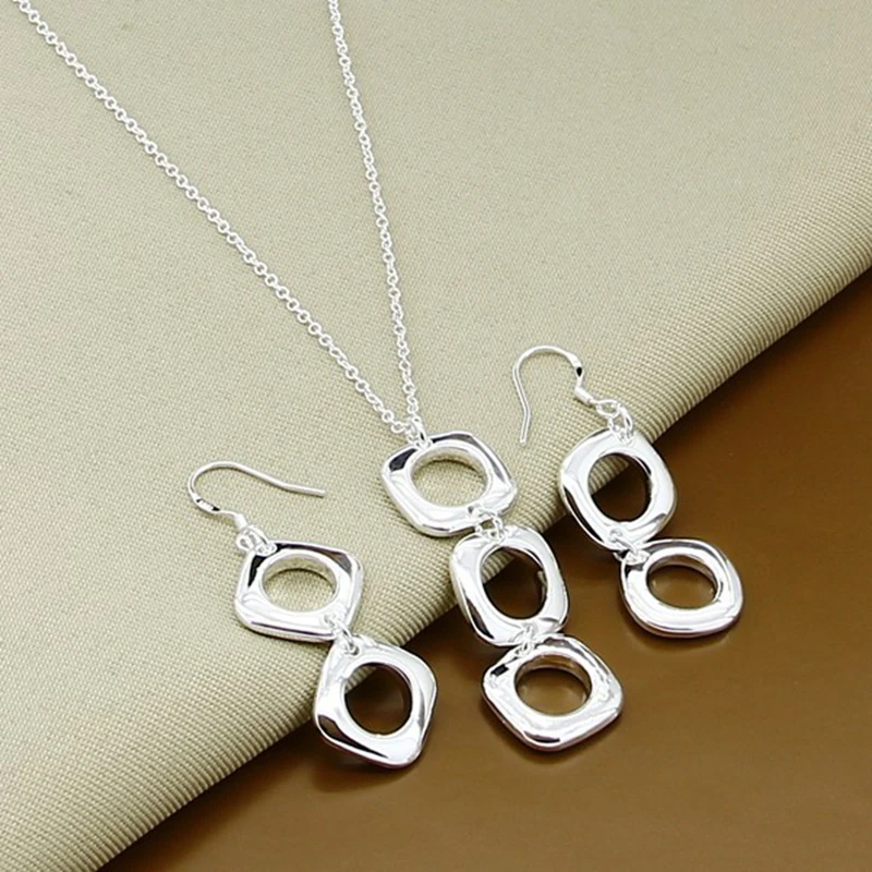 promotion sale, wholesale fashion jewelry, Silver jewelry, silver plated necklace + earrings jewelry set
promotion sale, wholesale fashion jewelry, Silver jewelry, silver plated necklace + earrings jewelry set