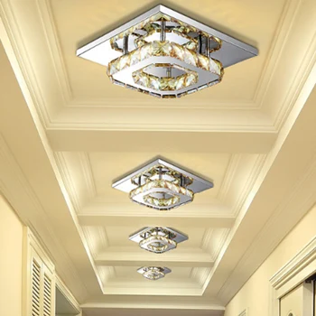 Ceiling Lights Indoor Crystal Lighting LED Luminaria Abajur Modern LED Ceiling Lamp For Living Dining Bed Room Home Decoration
Ceiling Lights Indoor Crystal Lighting LED Luminaria Abajur Modern LED Ceiling Lamp For Living Dining Bed Room Home Decoration