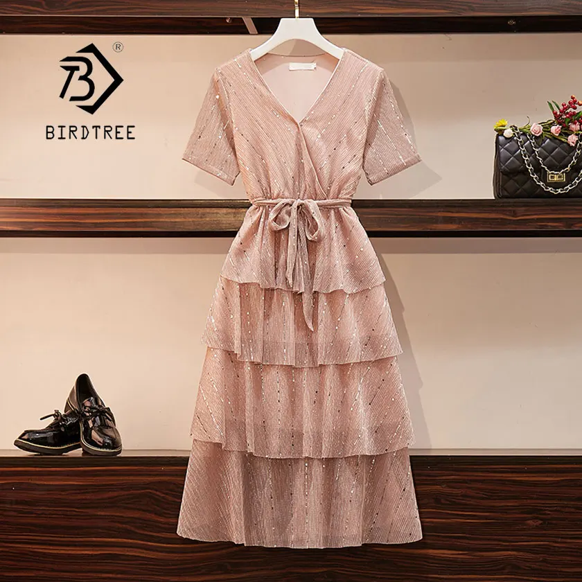 2019 New Women's Plus Size L-4XL Sequin Chiffon Bow Dress Patchwork V Neck High Waist Vestido Lady Casual Hot Sales D95411Z
2019 New Women's Plus Size L-4XL Sequin Chiffon Bow Dress Patchwork V Neck High Waist Vestido Lady Casual Hot Sales D95411Z