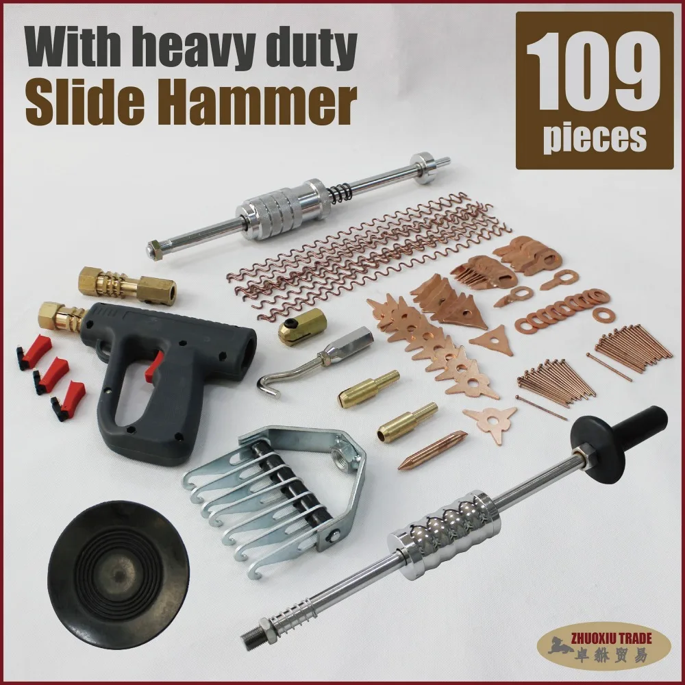 Image Auto dent puller kit, spotter starter kit for spot welding,Panel welding tools(SS 109H)