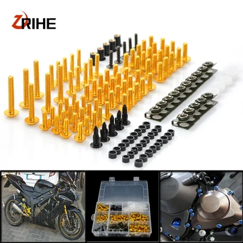 CNC Universal Motorcycle Fairing/windshield Bolts Screws set For Suzuki gsxr 1000 GSXR600 GSXR750 b-king B-KING gsr 600
CNC Universal Motorcycle Fairing/windshield Bolts Screws set For Suzuki gsxr 1000 GSXR600 GSXR750 b-king B-KING gsr 600