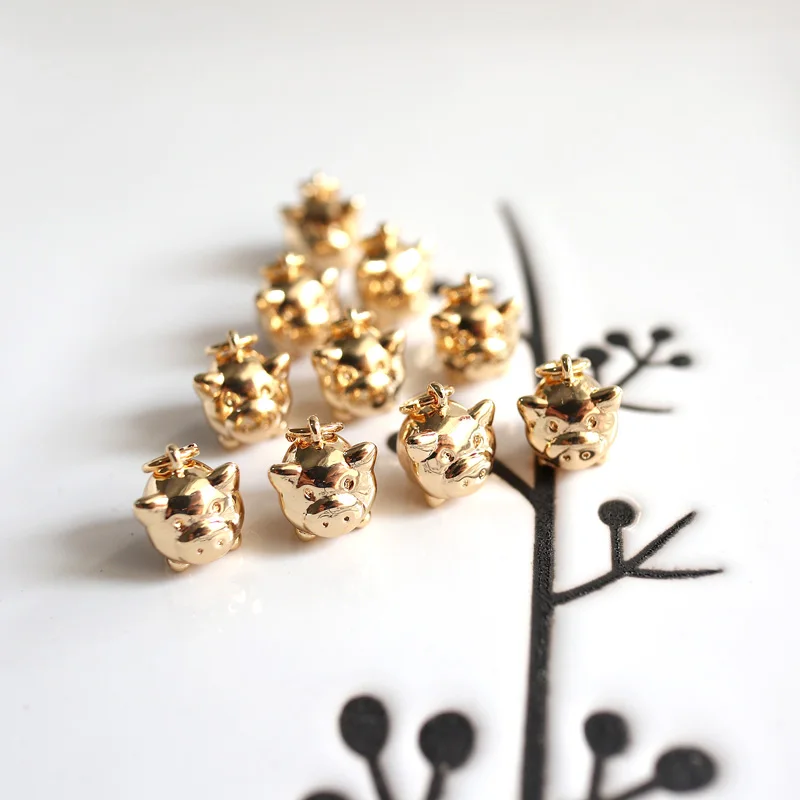wholesale 10 pcs/lot gold color cute pig swine charms golden jewelry making craft findings DIY for women Chinese Zodiac
wholesale 10 pcs/lot gold color cute pig swine charms golden jewelry making craft findings DIY for women Chinese Zodiac