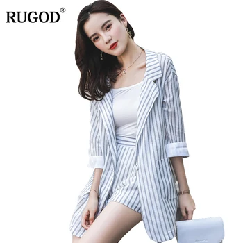 RUGOD New Fashion Office Lady 2 Two Piece Set Shorts Suit Women Elegant Striped Blazer Jacket+Shorts Suit Women Summer Tracksuit
RUGOD New Fashion Office Lady 2 Two Piece Set Shorts Suit Women Elegant Striped Blazer Jacket+Shorts Suit Women Summer Tracksuit