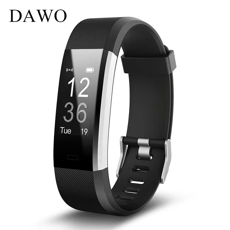 DAWO ID115PlusHR Smart Bracelet Fitness Activity Tracker Sports Heart Rate Monitor Intelligence Waterproof Alarm Smart Wristband
DAWO ID115PlusHR Smart Bracelet Fitness Activity Tracker Sports Heart Rate Monitor Intelligence Waterproof Alarm Smart Wristband
