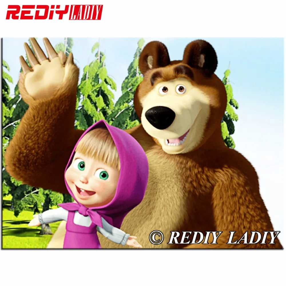 Diamond Embroidery Girl Cartoon Bears Set Embroidery With Beads Home Decoration Cross Stitch Kit Full Square Diamond Painting
Diamond Embroidery Girl Cartoon Bears Set Embroidery With Beads Home Decoration Cross Stitch Kit Full Square Diamond Painting