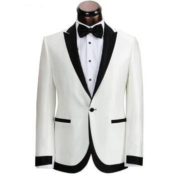 White Wedding Men Suits for Evening Prom Party Classic Style Two Piece Groom Tuxedos Man Set Jacket Pants Vest
White Wedding Men Suits for Evening Prom Party Classic Style Two Piece Groom Tuxedos Man Set Jacket Pants Vest