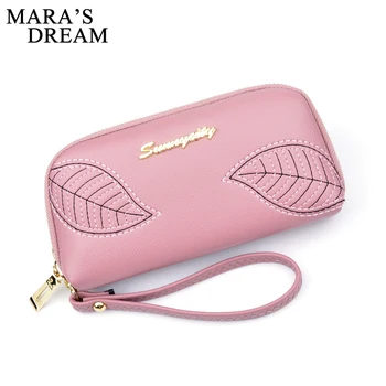 Mara's Dream New Women Clutch Wallets Fashion Wristband Purse Leaf Pattern Female Wallet Zipper Card Holder High Capacity Bags
Mara's Dream New Women Clutch Wallets Fashion Wristband Purse Leaf Pattern Female Wallet Zipper Card Holder High Capacity Bags