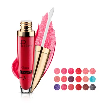 12pcs/18pcs Pudaier Glitter Lip Gloss Tint Batom Makeup Matte Waterproof Liquid Lipstick Cosmetics 18 Colors Lips Free Shipping
12pcs/18pcs Pudaier Glitter Lip Gloss Tint Batom Makeup Matte Waterproof Liquid Lipstick Cosmetics 18 Colors Lips Free Shipping