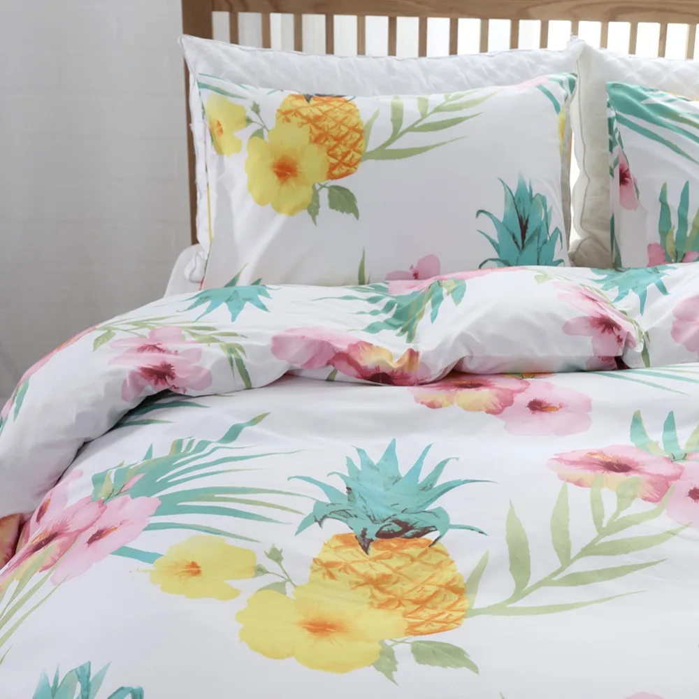 Tropical-Fruit-Pineapple-Printing-Duvet-Cover-with-Pillowcases-Floral-Pattern-Luxury-Bedding-Set-Twin-Queen-King-Size-Bed-Linen-1