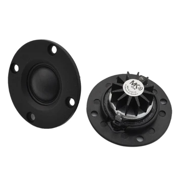 Tweeter Speaker 6 Ohm 30W Hifi Soft Dome Silk Film Treble Loudspeaker Neodymium Toothed Heat Sink 2Pcs
Tweeter Speaker 6 Ohm 30W Hifi Soft Dome Silk Film Treble Loudspeaker Neodymium Toothed Heat Sink 2Pcs