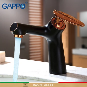 GAPPO Basin Faucet Basin mixer tap black faucet water sink bathroom water taps deck mounted torneira do anheiro
GAPPO Basin Faucet Basin mixer tap black faucet water sink bathroom water taps deck mounted torneira do anheiro