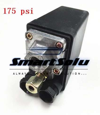 Free shipping 1pc 175 psi 1port Air Compressor Pressure Switch Control Switch Valve Plastic Shell 240V 15A
Free shipping 1pc 175 psi 1port Air Compressor Pressure Switch Control Switch Valve Plastic Shell 240V 15A