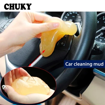 CHUKY Car Styling Magic Dust Cleaning Compound Slimy Gel For Ford Focus 2 VW Passat B6 B5 B7 B8 Toyota Avensis Skoda Rapid Fabia