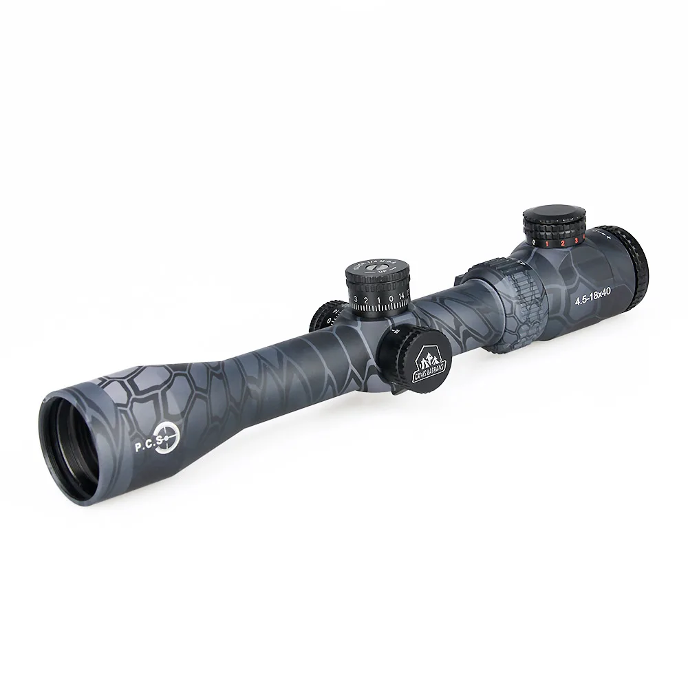 Canis LatransFactory sale TM4.5-18x40 tactical scope front reticle red green illuminated riflescope for real gun hunting gz10287
Canis LatransFactory sale TM4.5-18x40 tactical scope front reticle red green illuminated riflescope for real gun hunting gz10287