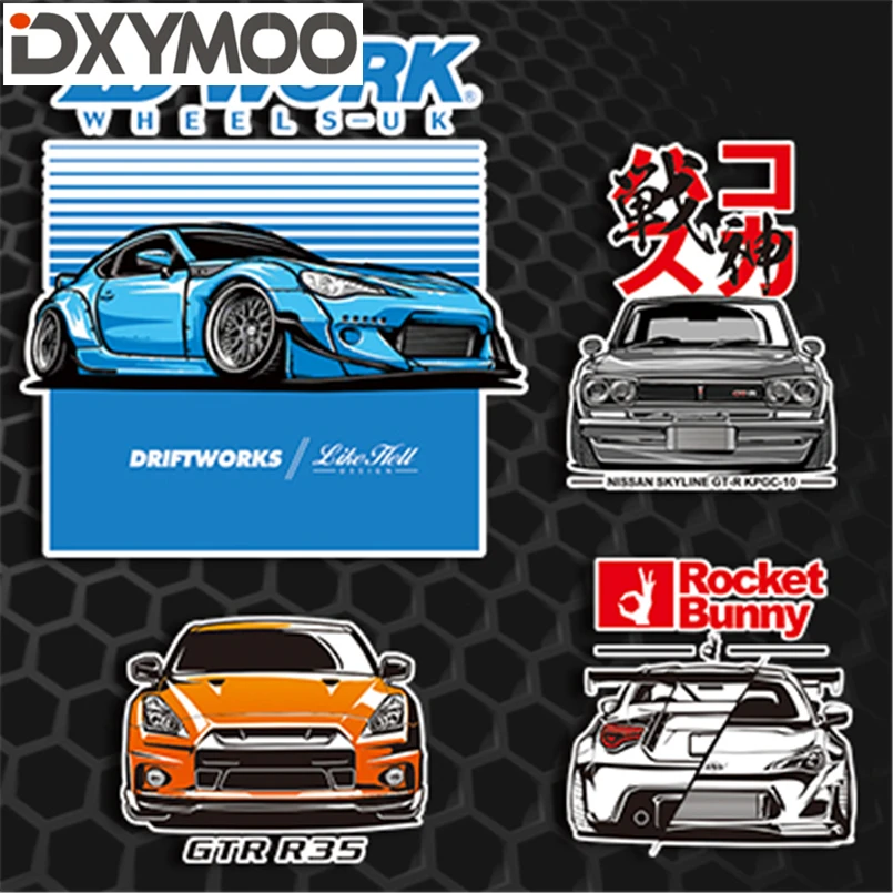 Motorcycle Decals Auto Window Stickers Drift Tengoku for Wheel Works Bunny 86 GTR R35
Motorcycle Decals Auto Window Stickers Drift Tengoku for Wheel Works Bunny 86 GTR R35