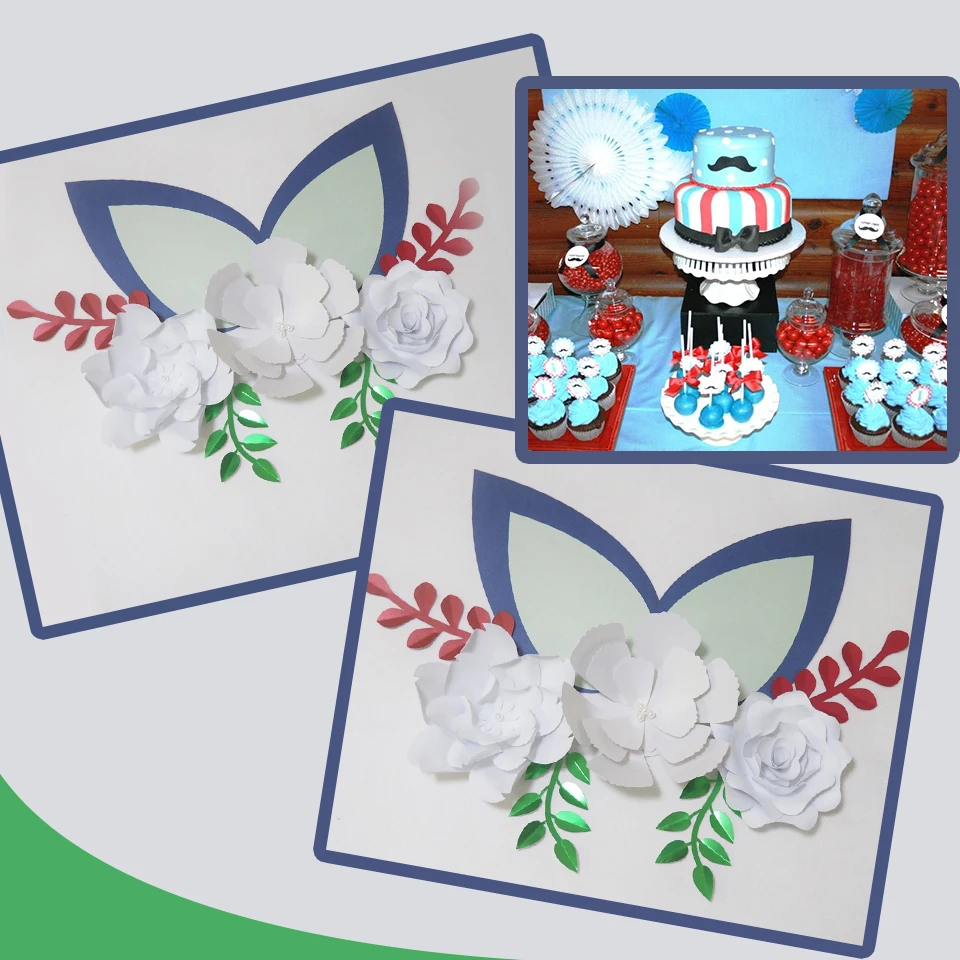 Cardstock White DIY Paper Flowers Leaves Ears Set For Wedding & Event Backdrops Decorations Nursery Wall Deco Video Tutorials
Cardstock White DIY Paper Flowers Leaves Ears Set For Wedding & Event Backdrops Decorations Nursery Wall Deco Video Tutorials