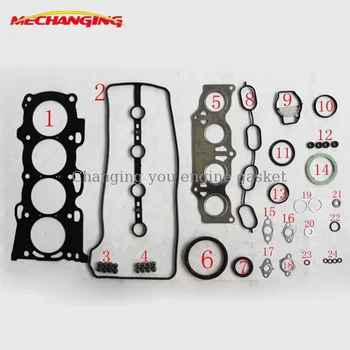 For TOYOTA AVENSIS VERSO OR RAV 4 II 16V 2.4L 2AZFE ENGINE PARTS Automotive Spare Parts Engine Gasket 04111-28056 50221400
For TOYOTA AVENSIS VERSO OR RAV 4 II 16V 2.4L 2AZFE ENGINE PARTS Automotive Spare Parts Engine Gasket 04111-28056 50221400