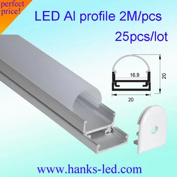 25pcs(50m) a lot, 2m per piece Anodized diffuse/clear cover slim aluminum profile led strip light for led strip light
25pcs(50m) a lot, 2m per piece Anodized diffuse/clear cover slim aluminum profile led strip light for led strip light