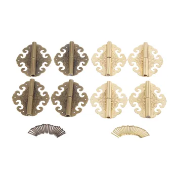DRELD 1Pc 60*55mm Brass Drawer Door Cabinet Hinges Antique Bronze Jewelry Boxes Decorative Hinge Fittings for Furniture Hardware
DRELD 1Pc 60*55mm Brass Drawer Door Cabinet Hinges Antique Bronze Jewelry Boxes Decorative Hinge Fittings for Furniture Hardware