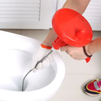 1PC 5 Meters Bathroom Toilet Sewer Blockage hHnd Tool Pipe Dredger Drains Dredge Pipes Sewer Sink Cleaning Clogs Brush JH 0761
1PC 5 Meters Bathroom Toilet Sewer Blockage hHnd Tool Pipe Dredger Drains Dredge Pipes Sewer Sink Cleaning Clogs Brush JH 0761